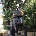 Statue von Bulgakov