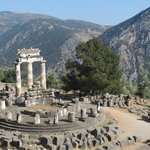 Tholos im Heiligtum der Athena Pronoia in Delphi